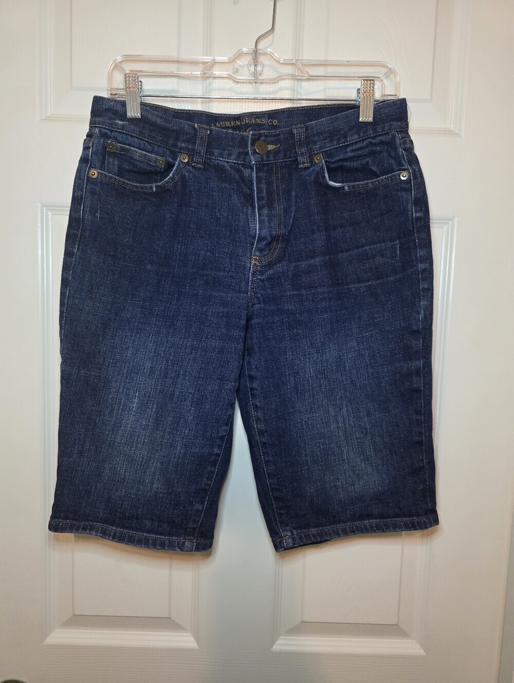 Lauren Jeans Ralph Lauren Burmuda Jean Shorts Sz 8